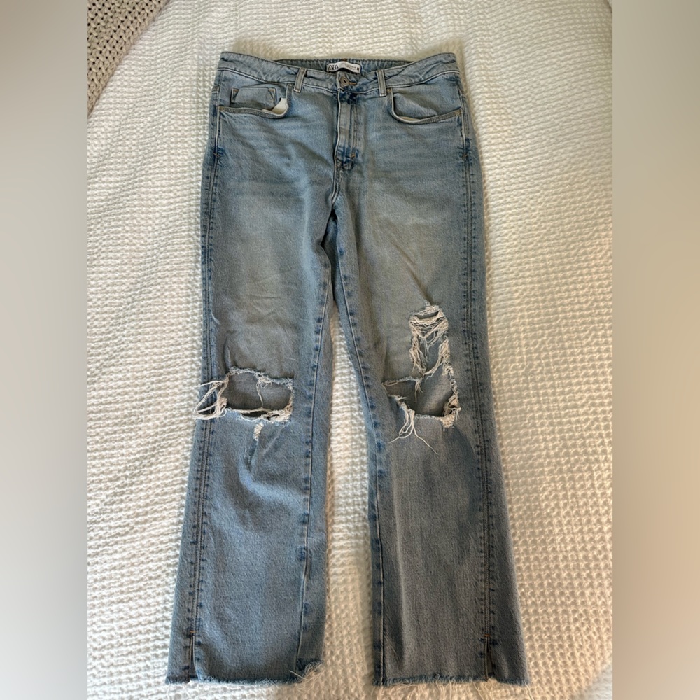 Zara ripped jeans 👖